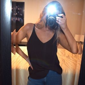 Brown Sleeveless Tank